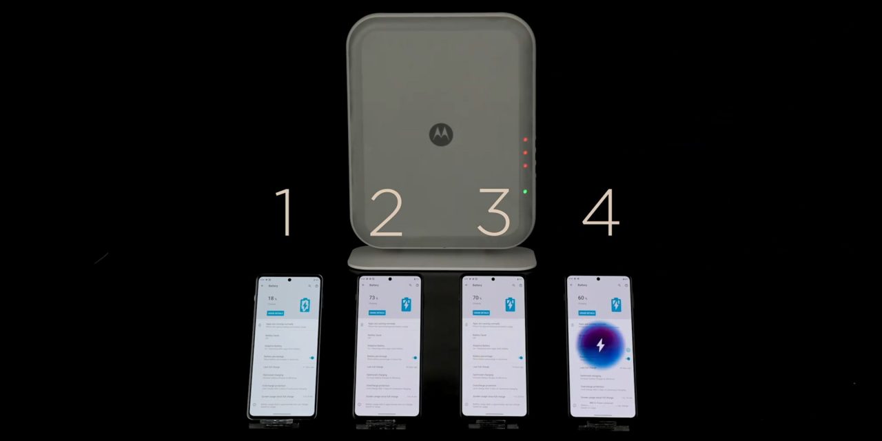 Motorola Space Charging of up to 4 devices
