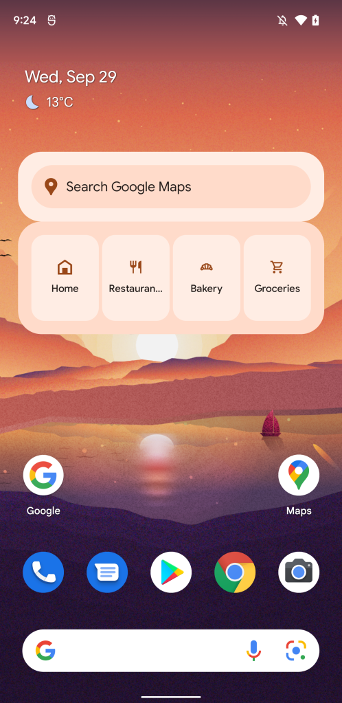 Google Maps readies homescreen widget w/ dynamic colors - 9to5Google