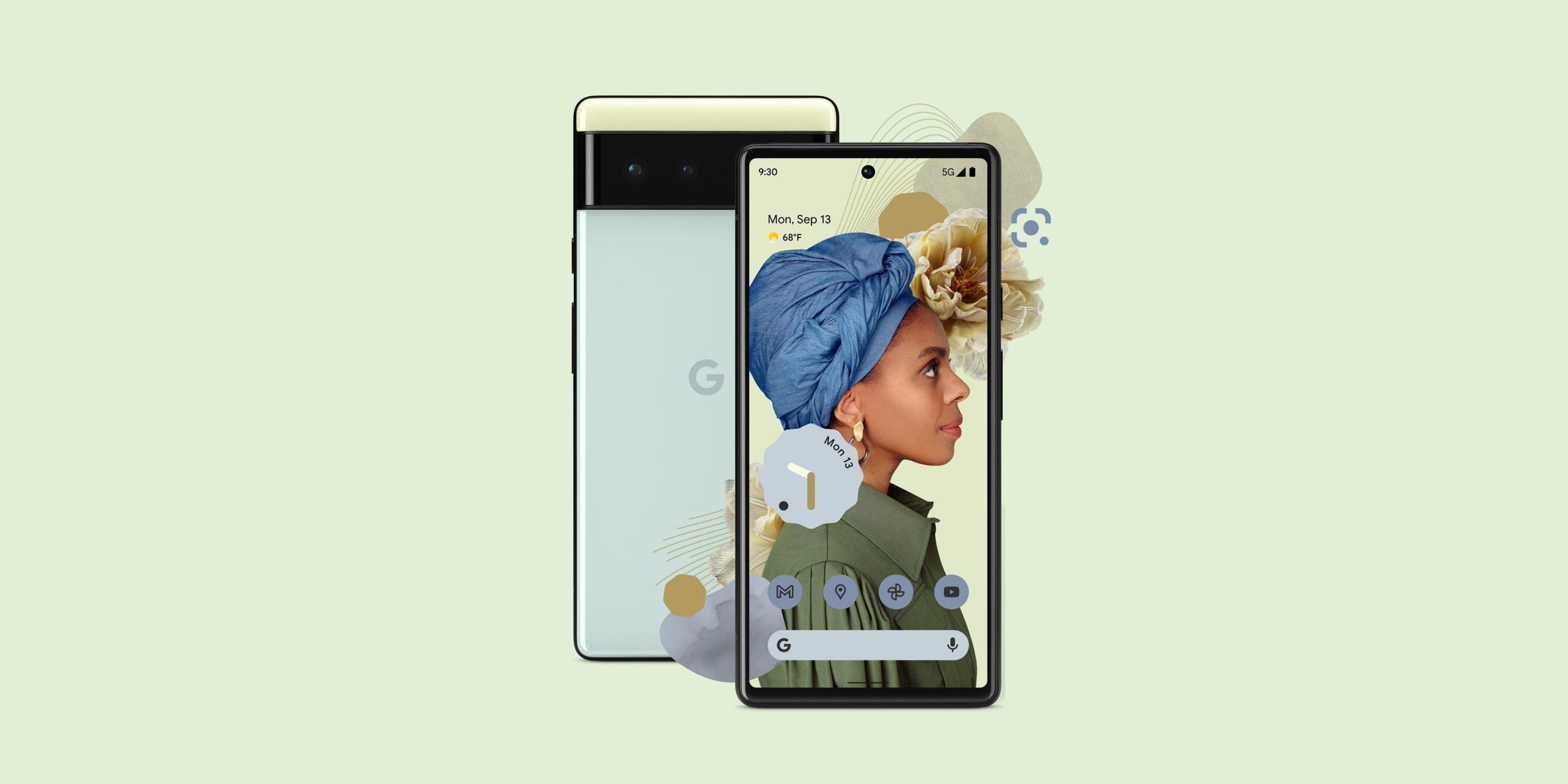 Pixel 6 and 6 Pro to get new 'Motif' wallpapers [Gallery] - 9to5Google