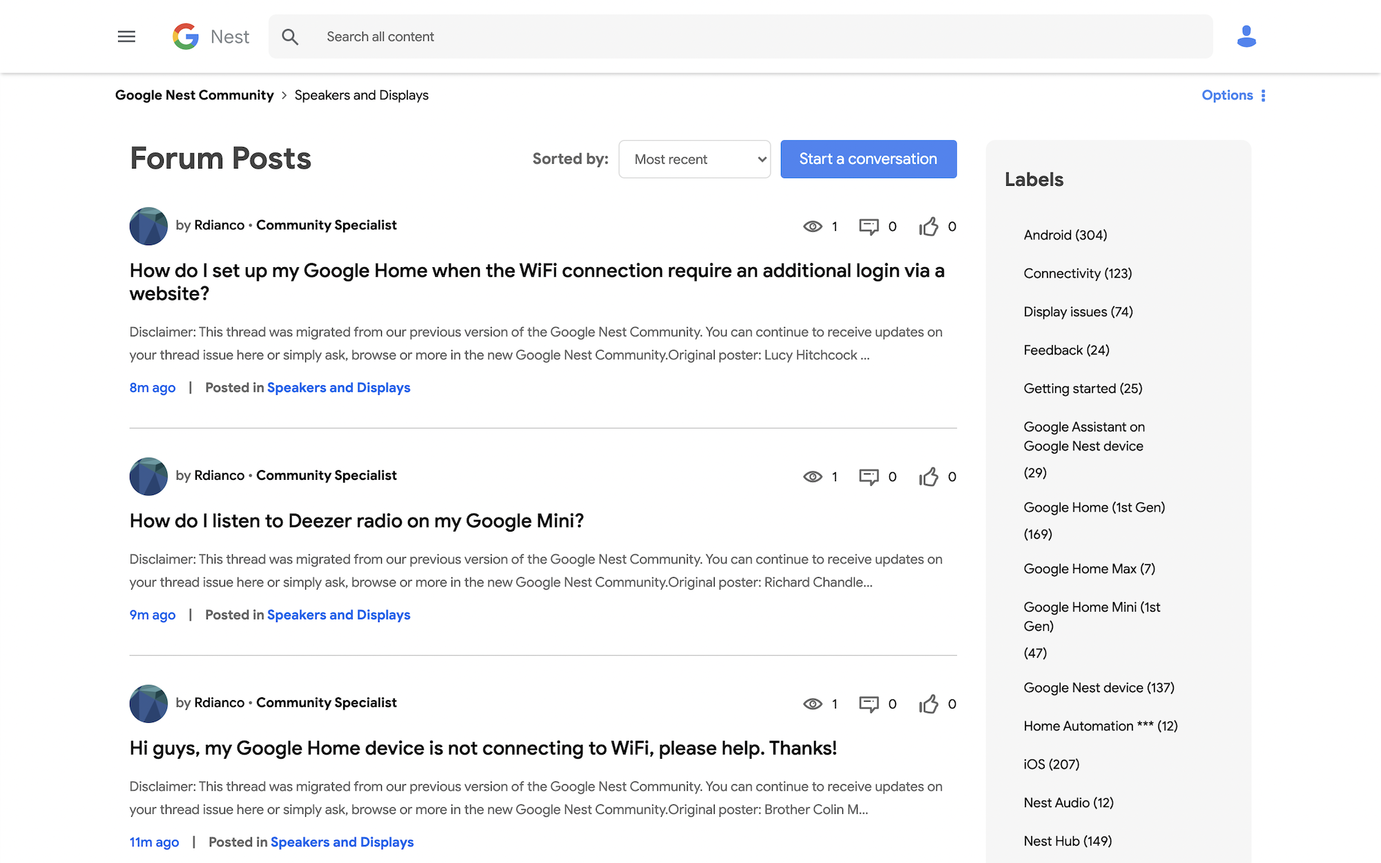 GOOGLE NEST COMMUNITY visual data 5