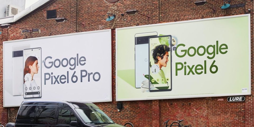 Pixel 6 Pro billboard