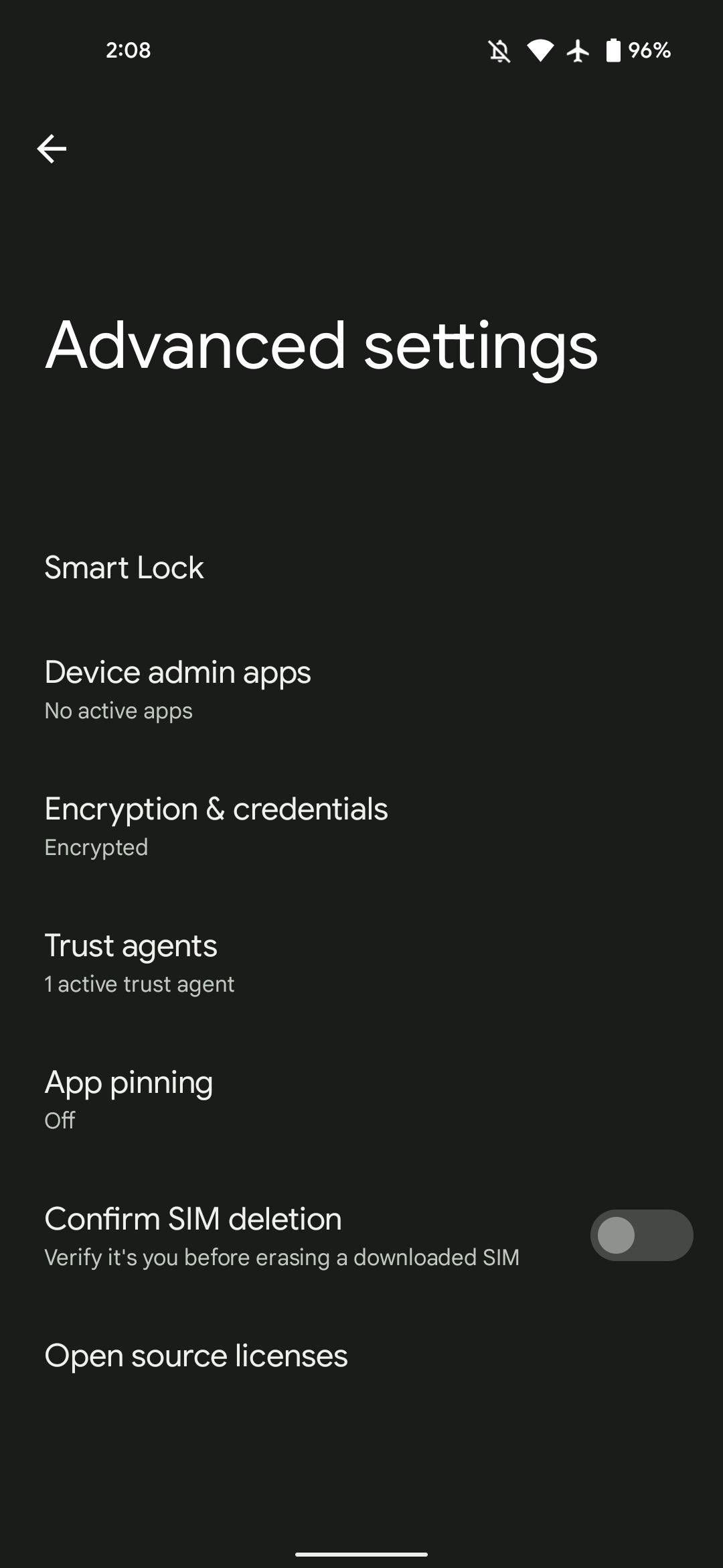 Android 12 Security Hub Pixel