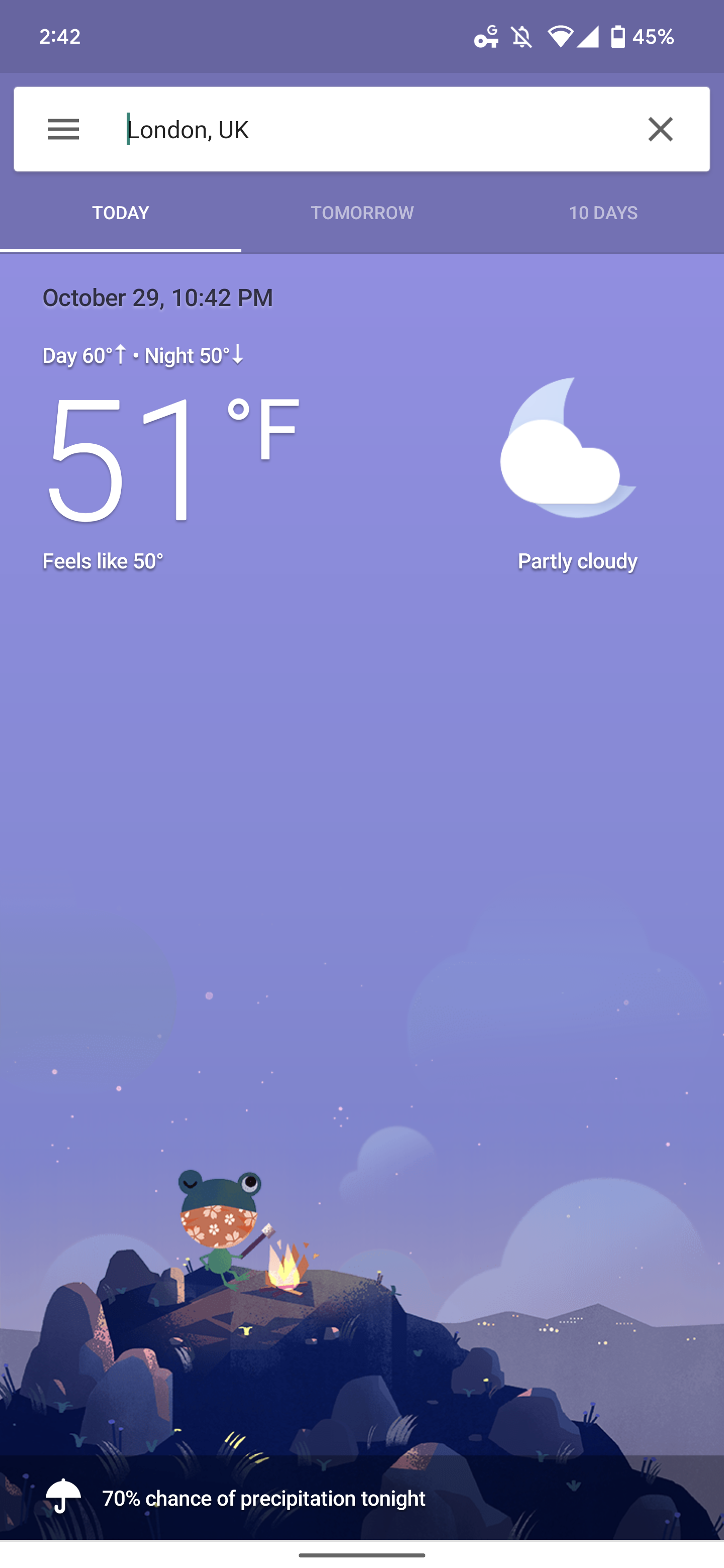 Latest Google app beta causes At a Glance to open old Weather UI Top