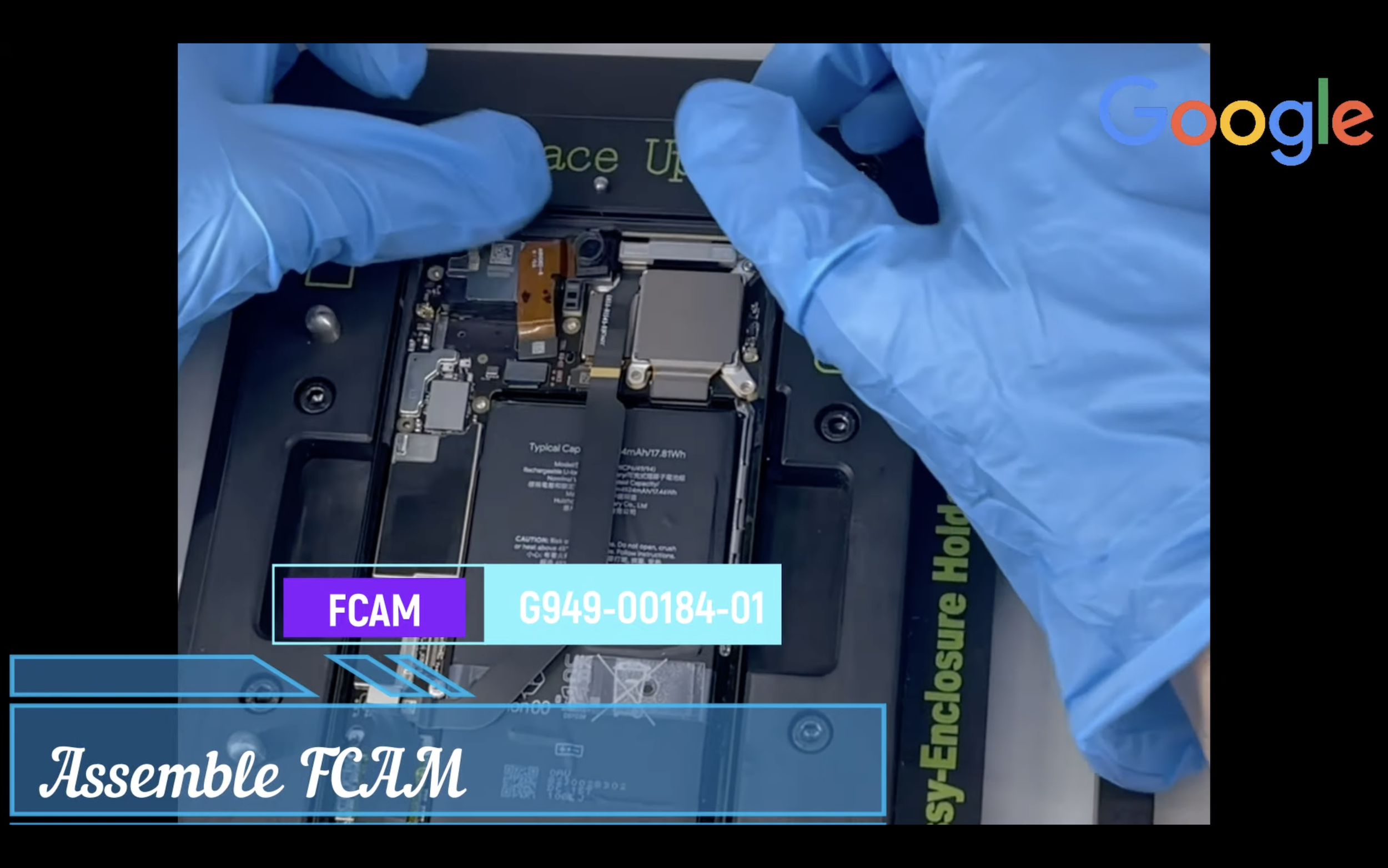 Pixel 6 assembly video leaks: Matte sides, 4,614mAh battery - 9to5Google
