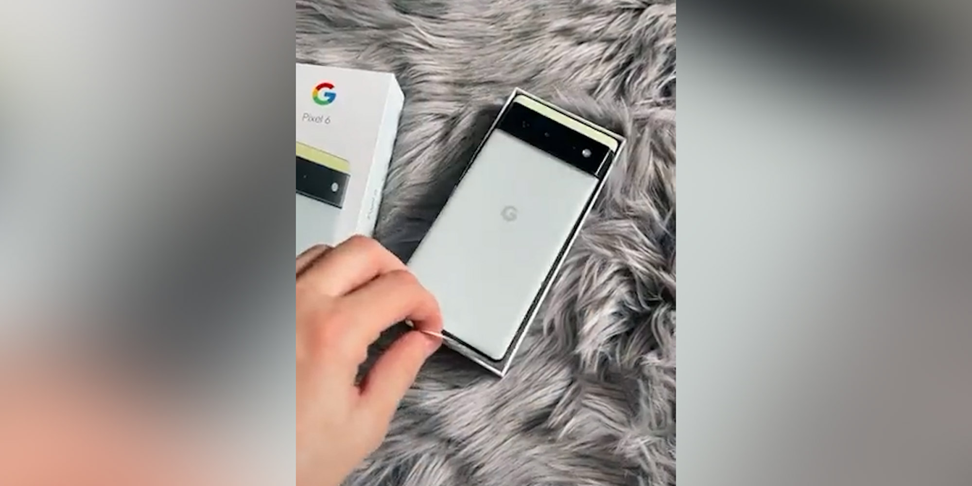 Pixel 6 in Sorta Seafoam color gets early unboxing video
