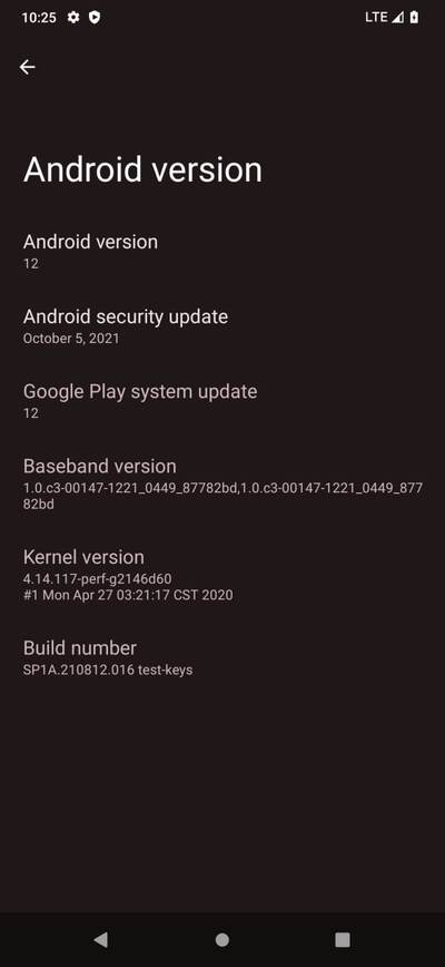 Android 12 custom ROM