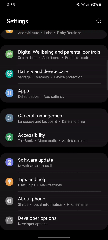 one ui 4.0 beta android 12 aosp