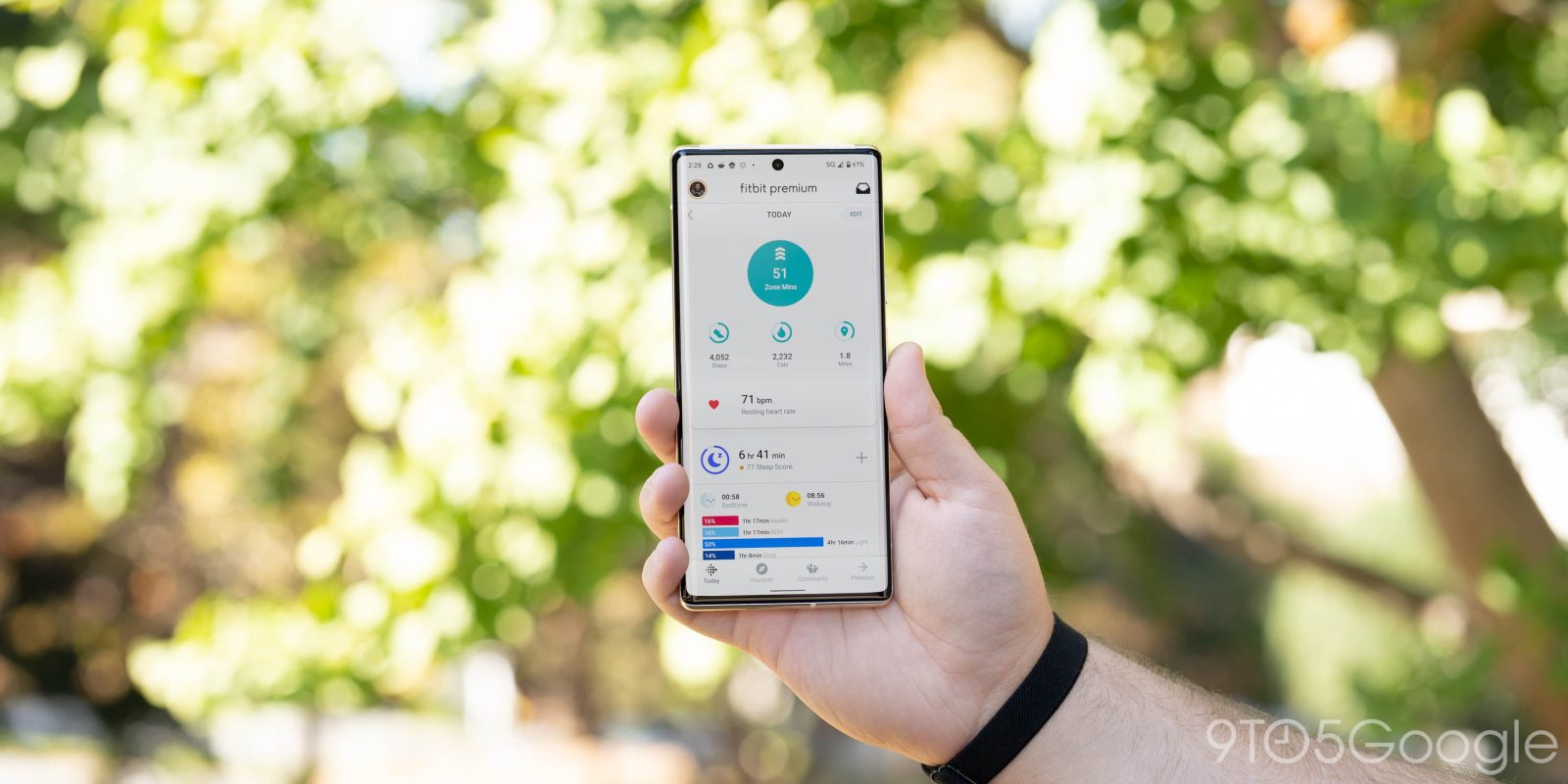 fitbit app android pixel 6 pro