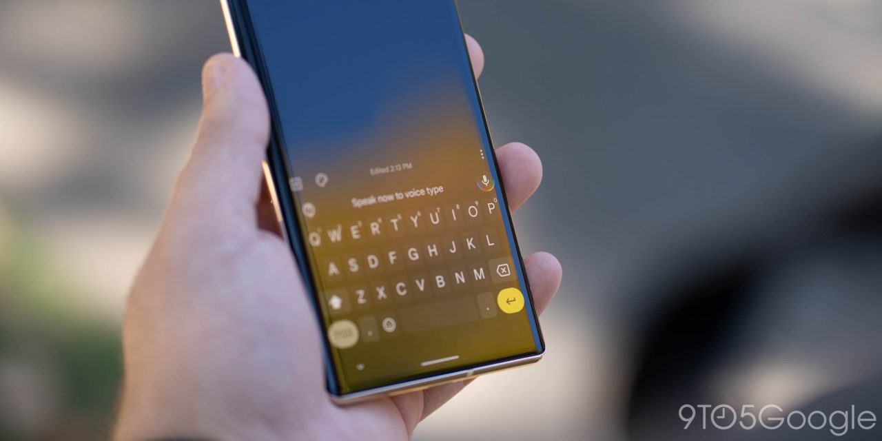 gboard voice to text pixel 6