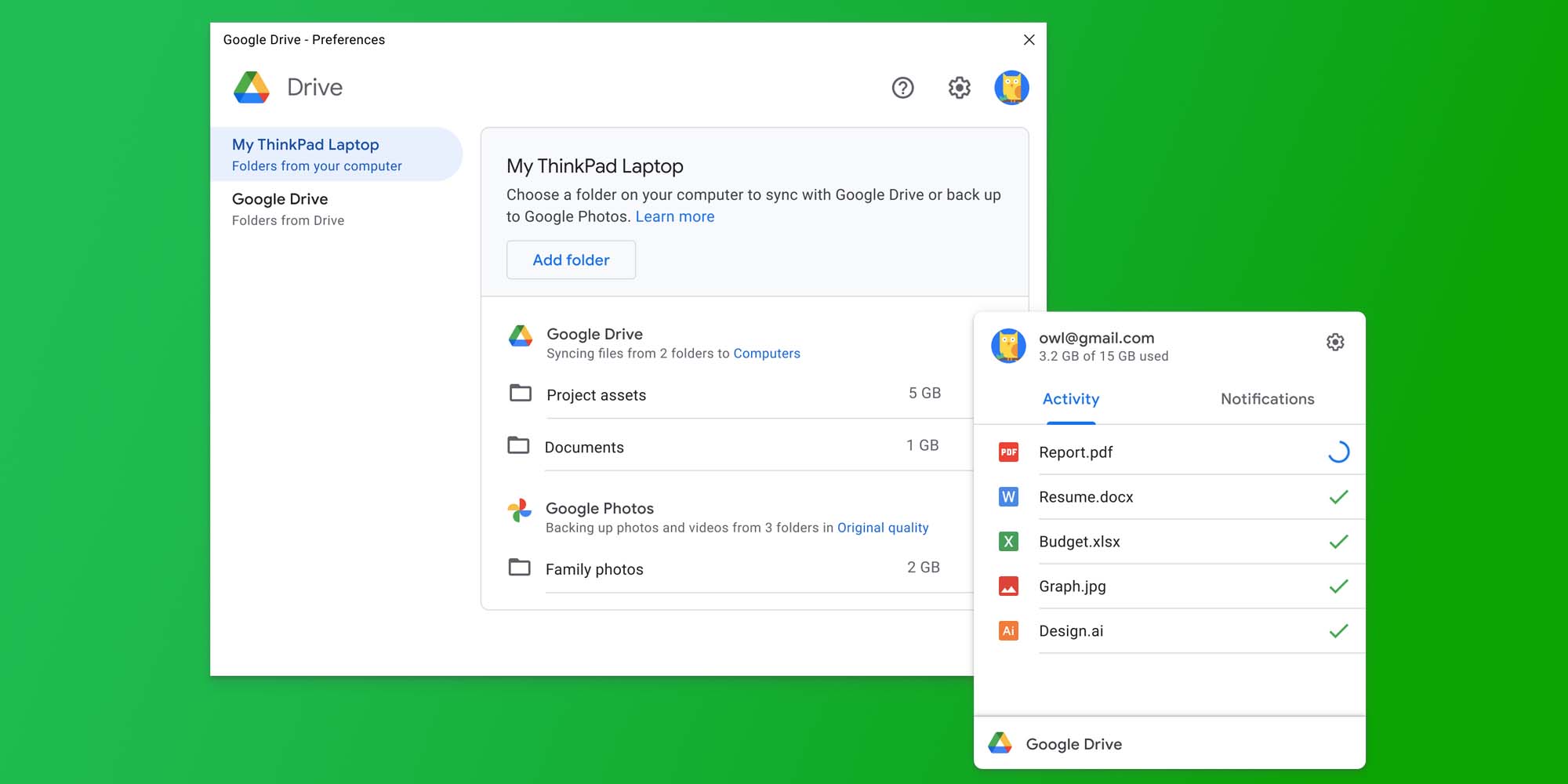 Set up and Use Google Drive on Your Mac
