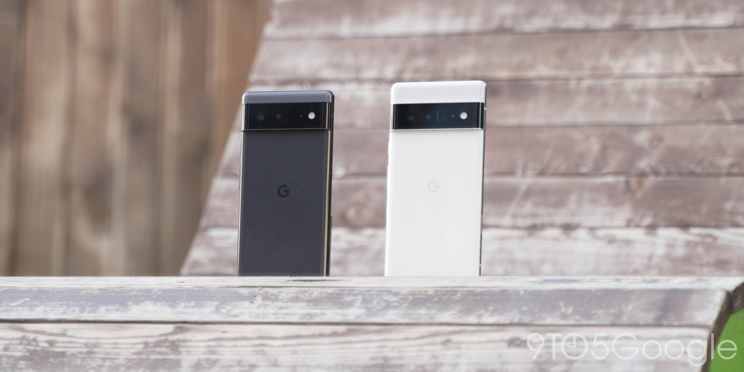 Pixel 6 and 6 Pro models side-by-side