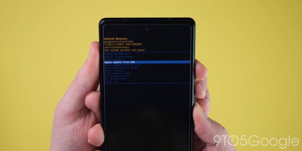 How to sideload OTA updates on Google Pixel - Applying an update from ADB