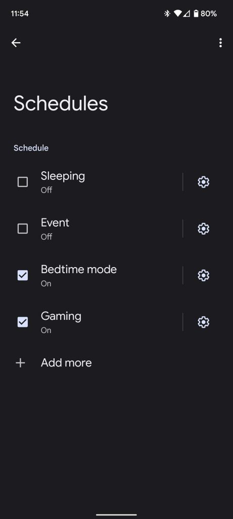 do not disturb pixel 6 schedules