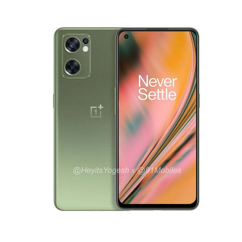 OnePlus Nord 2 CE renders