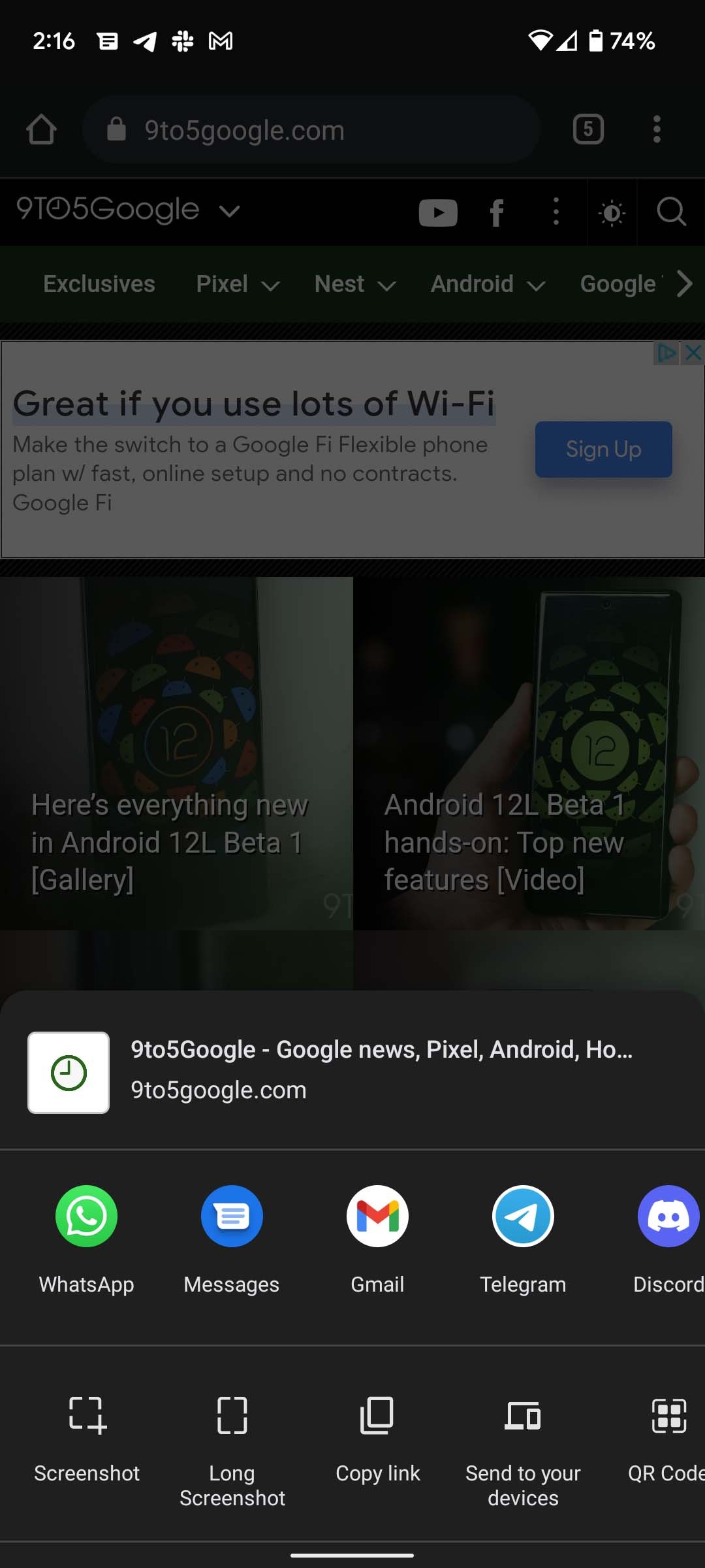 How to use the share button in Google Chrome - 9to5Google