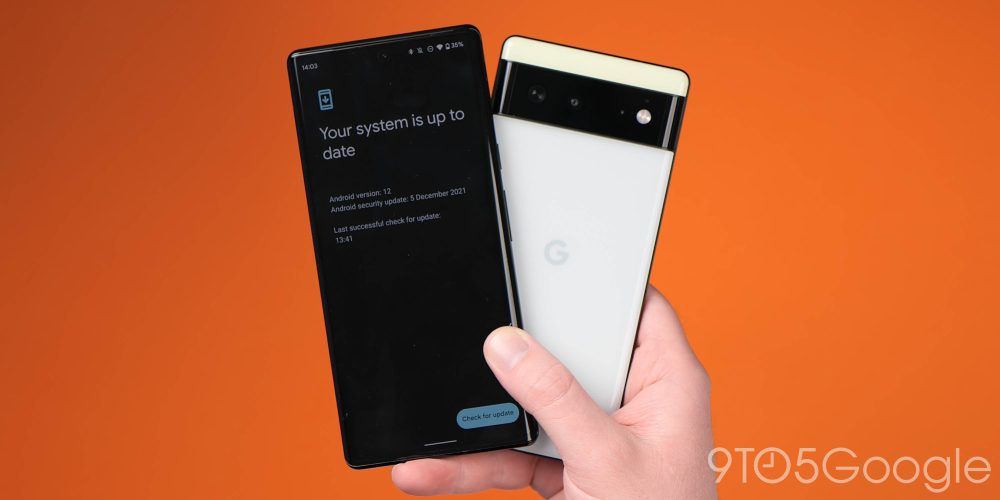 Pixel 6 checking for January 2021 patch