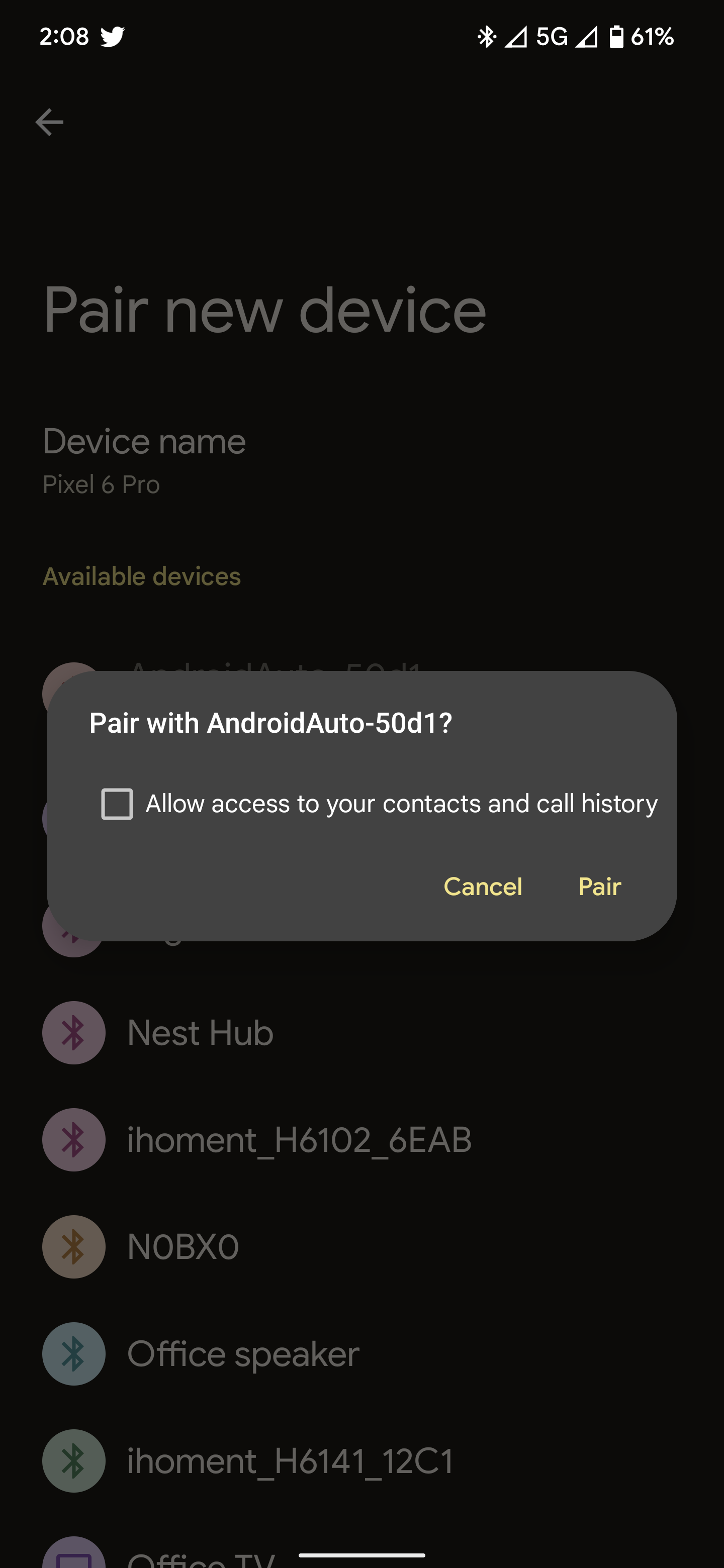 android auto wireless directions