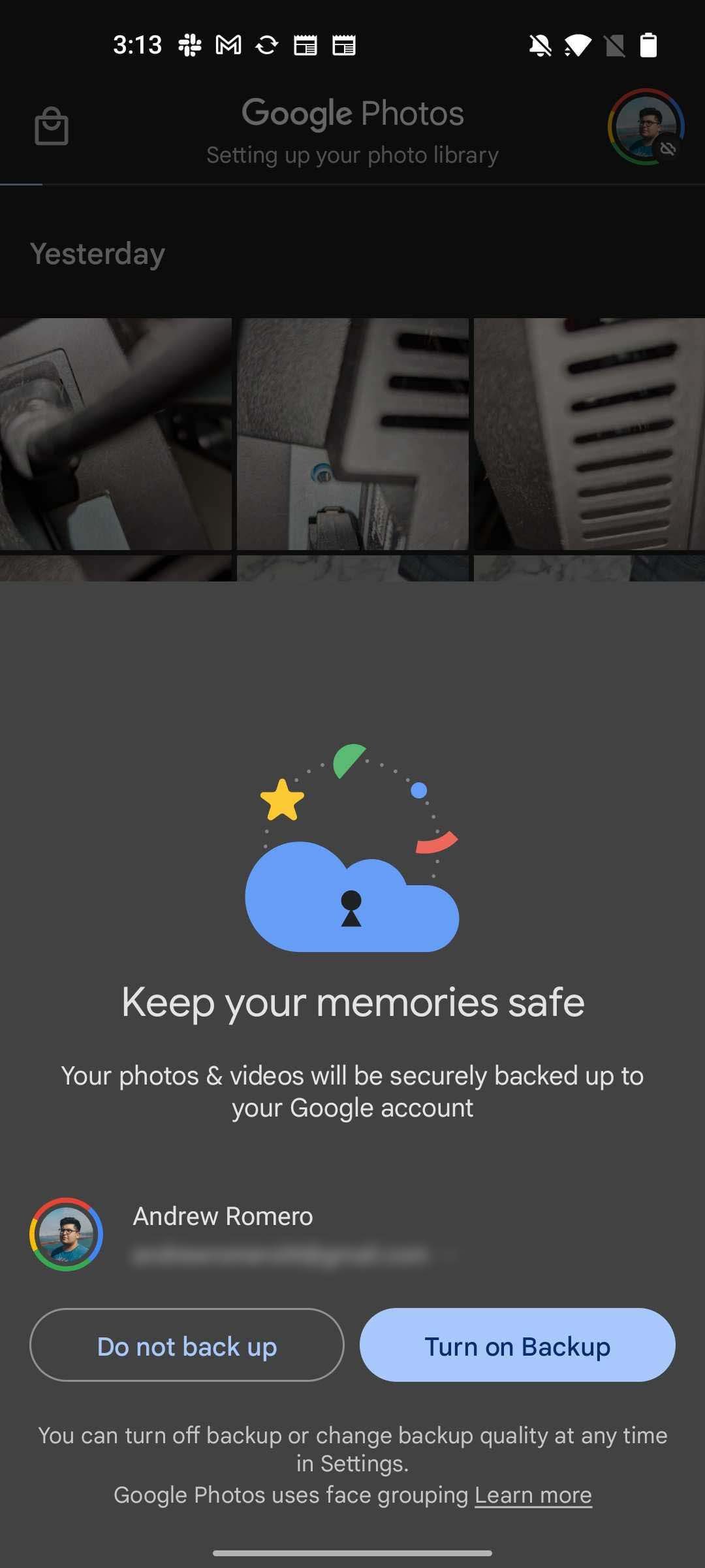 How to back up pictures and videos on Android with Google Photos