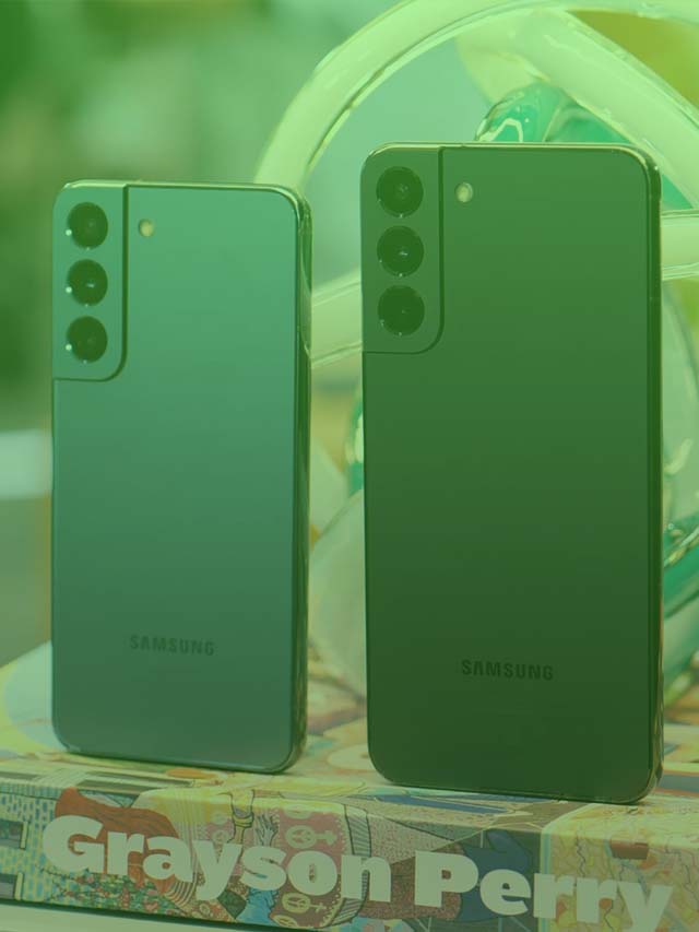 This is the new Galaxy S22 and S22+