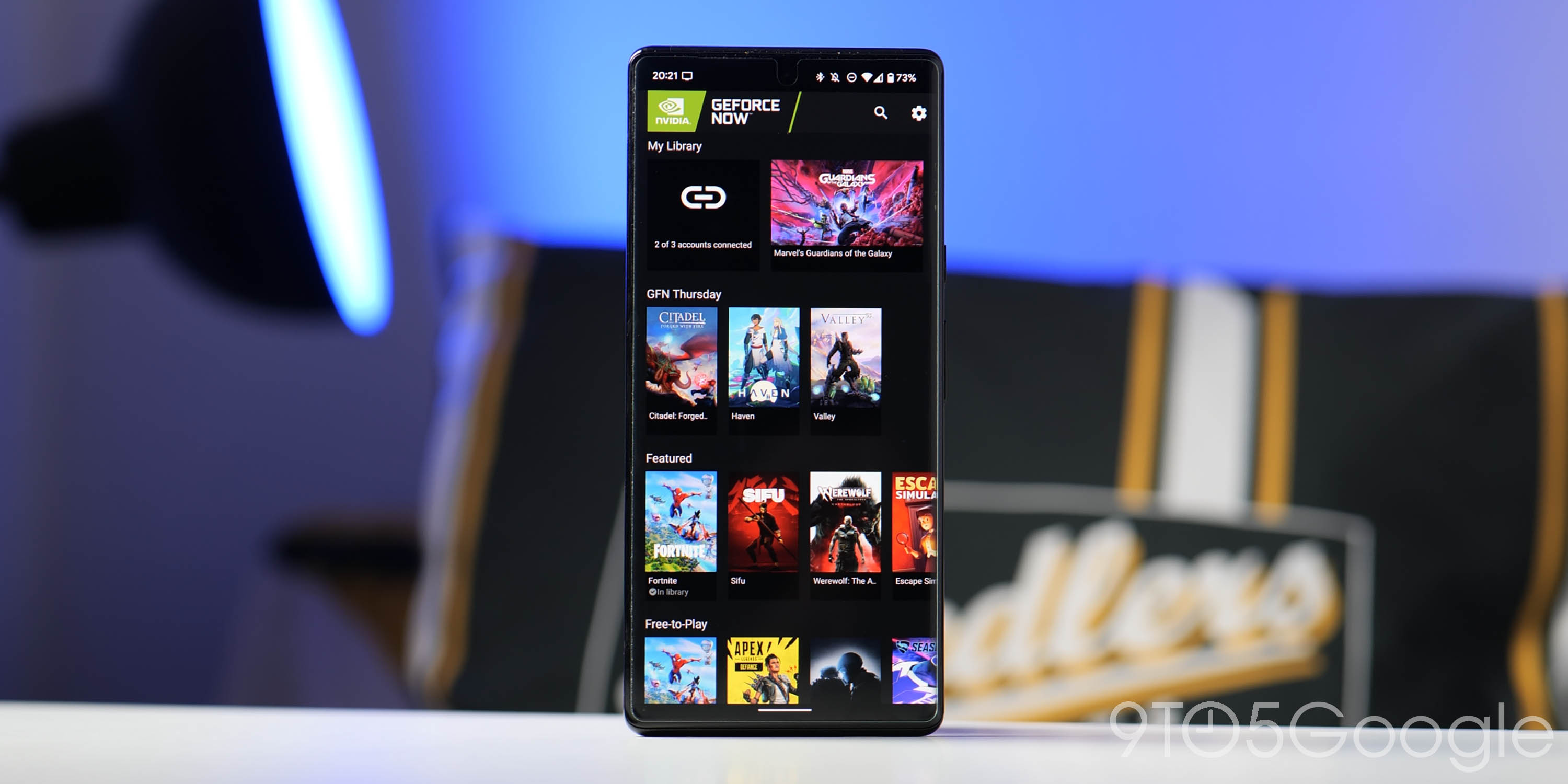 Geforce now android online fortnite