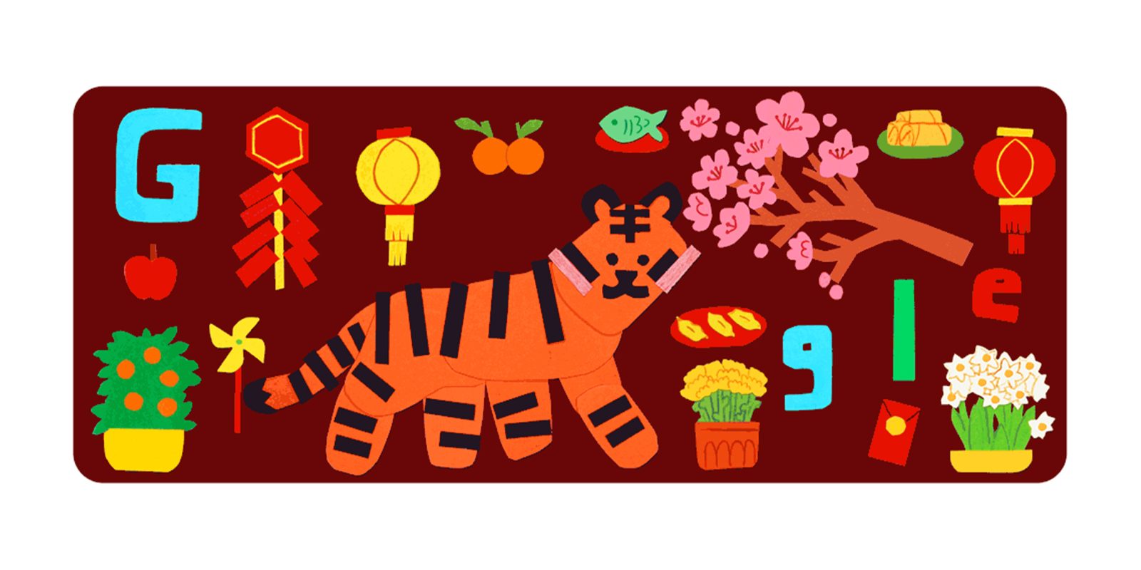Google Doodle celebrates Lunar New Year 2022 9to5Google
