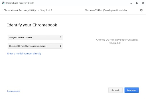 google chrome os flex download