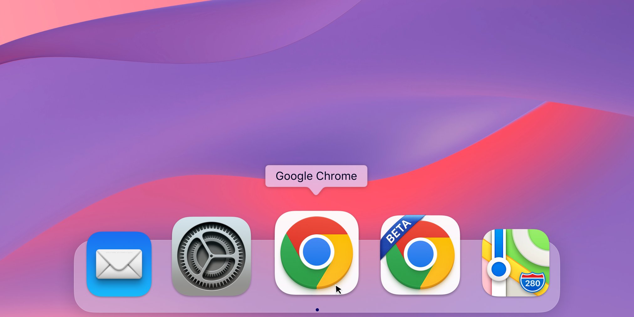 Mise à jour de l'icône Google Chrome