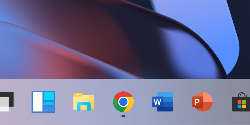 Chrome icon in a Windows taskbar