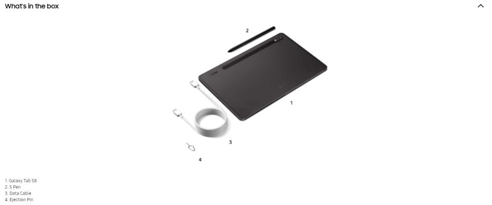 Galaxy Tab S8 si ricarica senza caricatore;  Anche l’iPad ne include uno