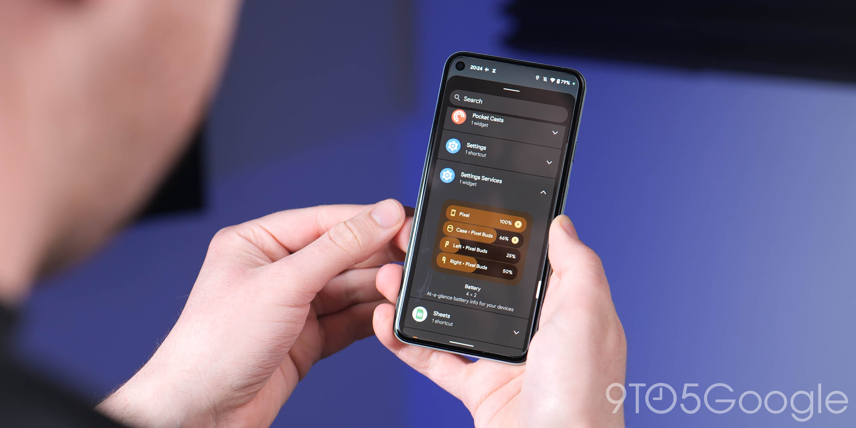 March 2022 Feature Drop introduces new Bluetooth battery tracking widget