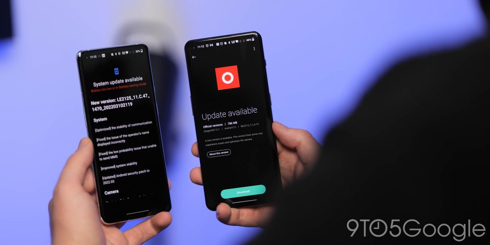 oneplus 9 pro and oneplus 10 pro software updates
