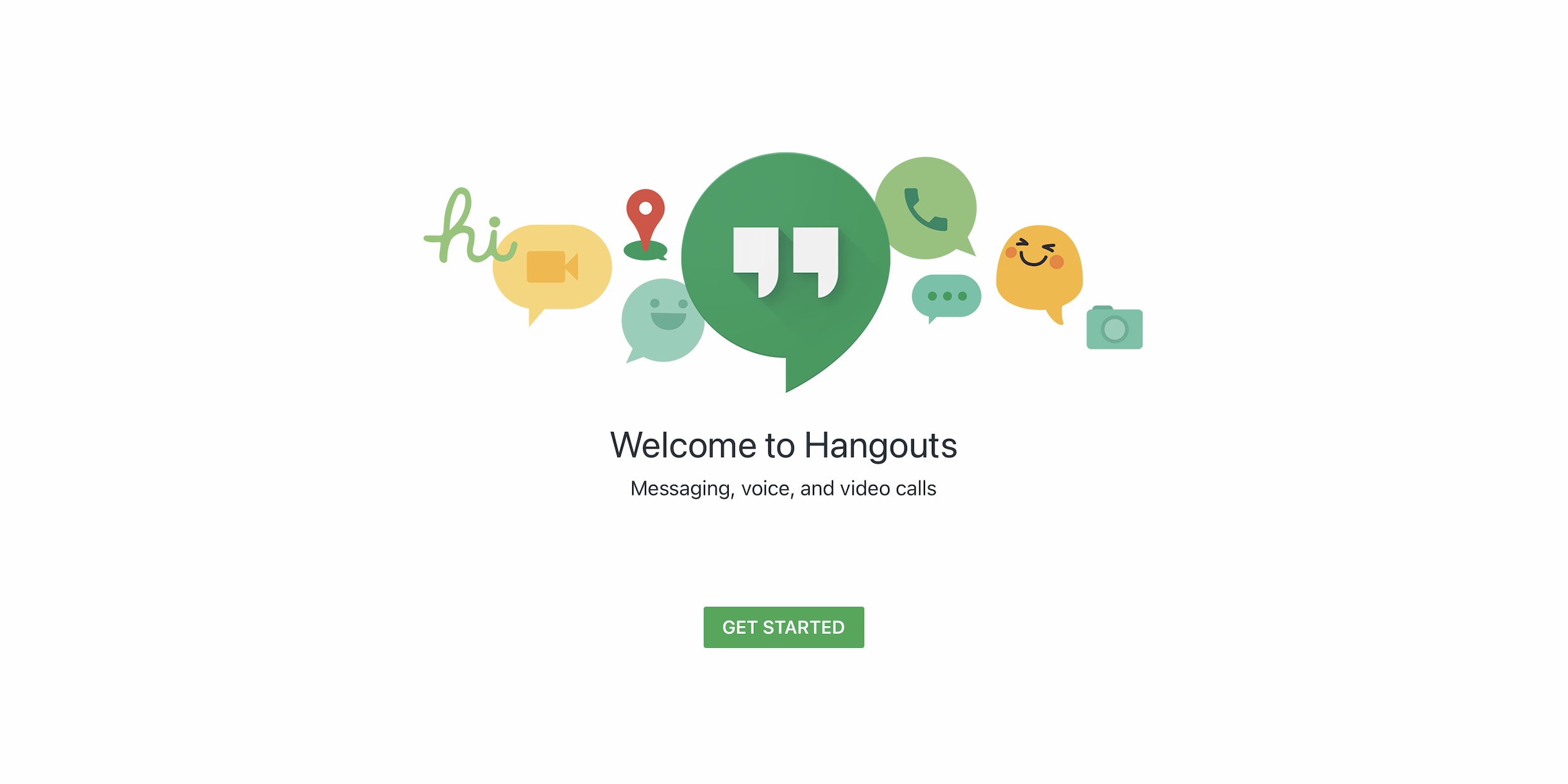 Google hangouts hotsell android wear