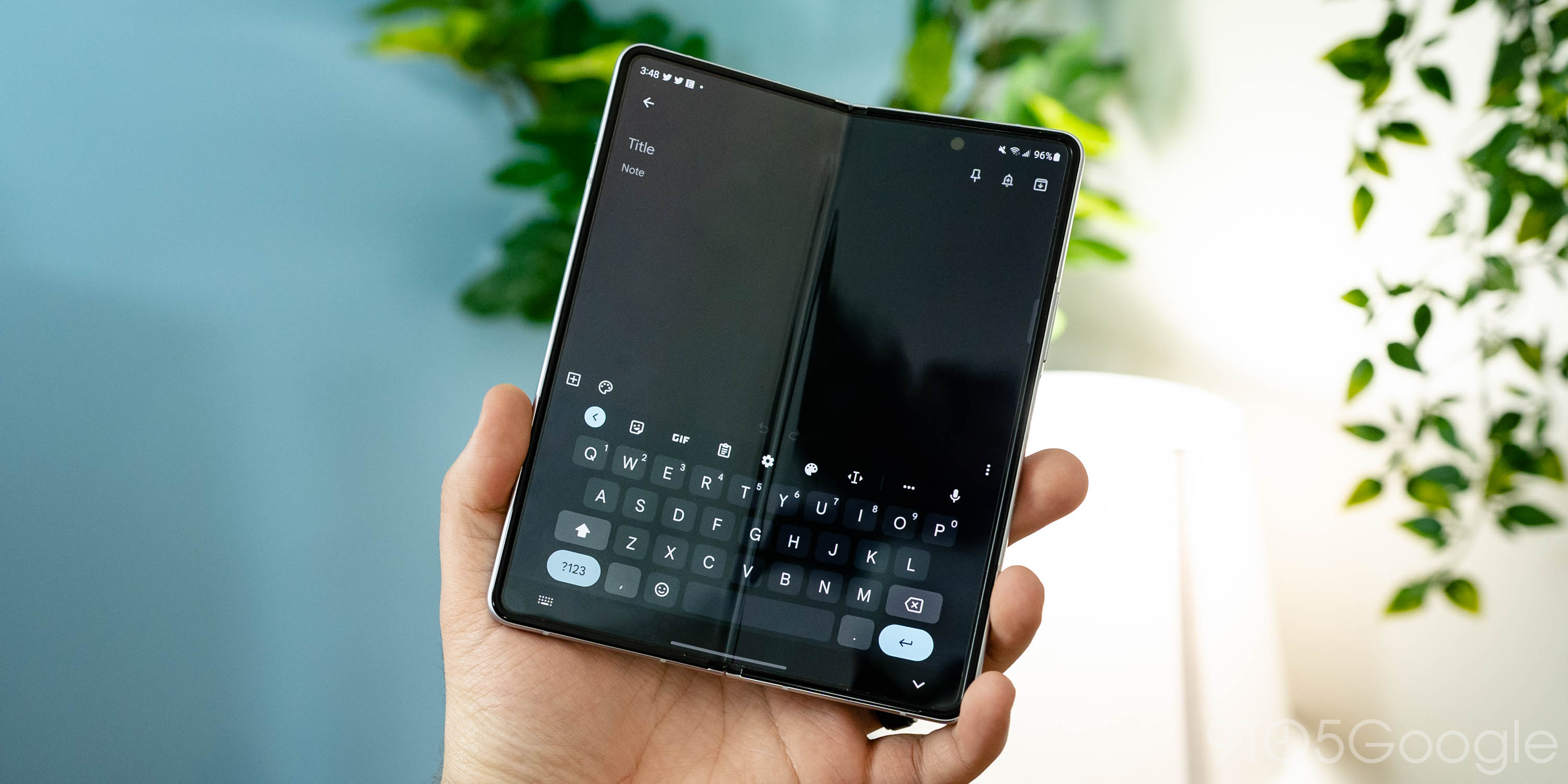 galaxy fold keyboard