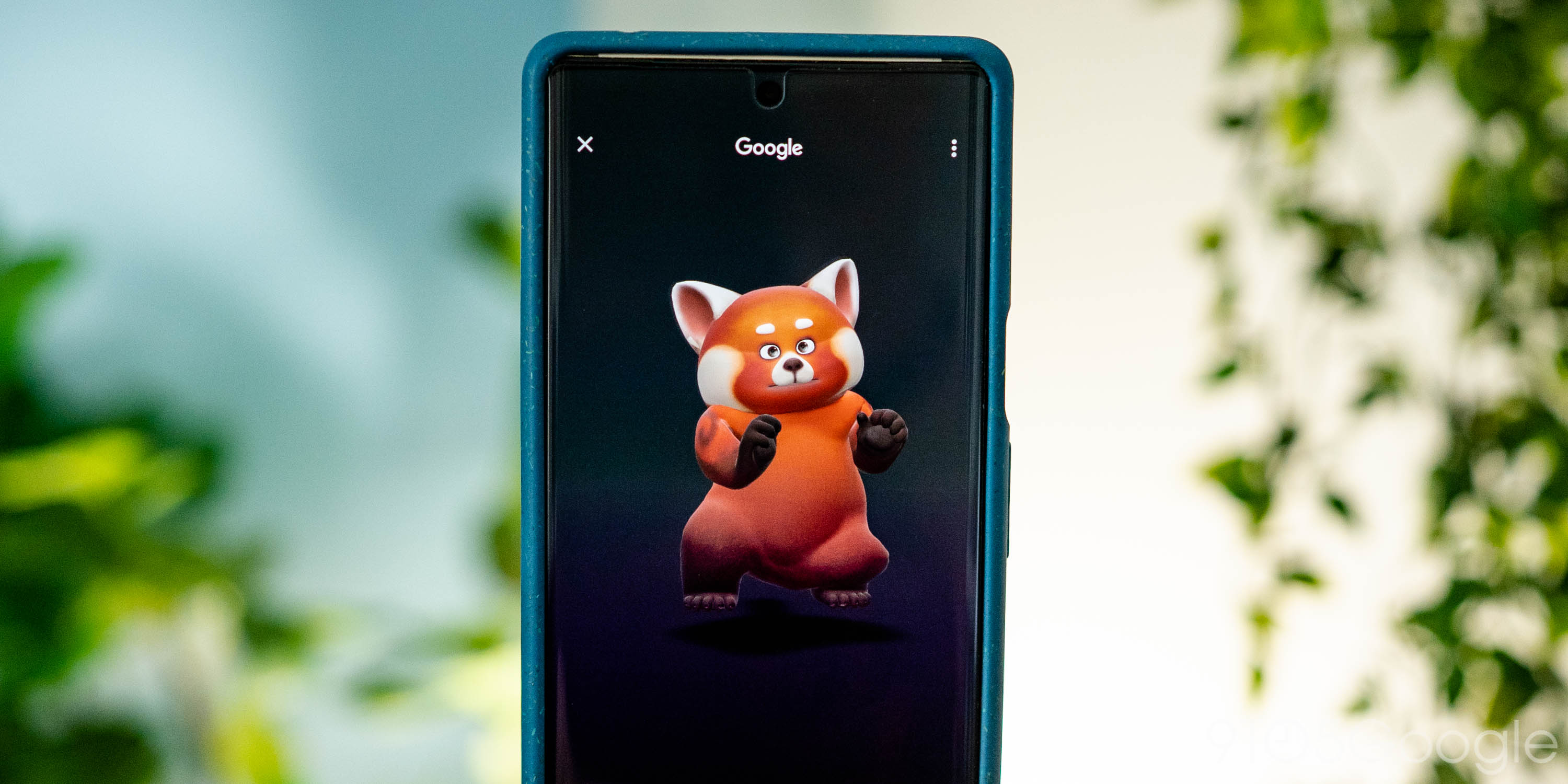 Google adds 3D Red Panda from Turning Red 9to5Google