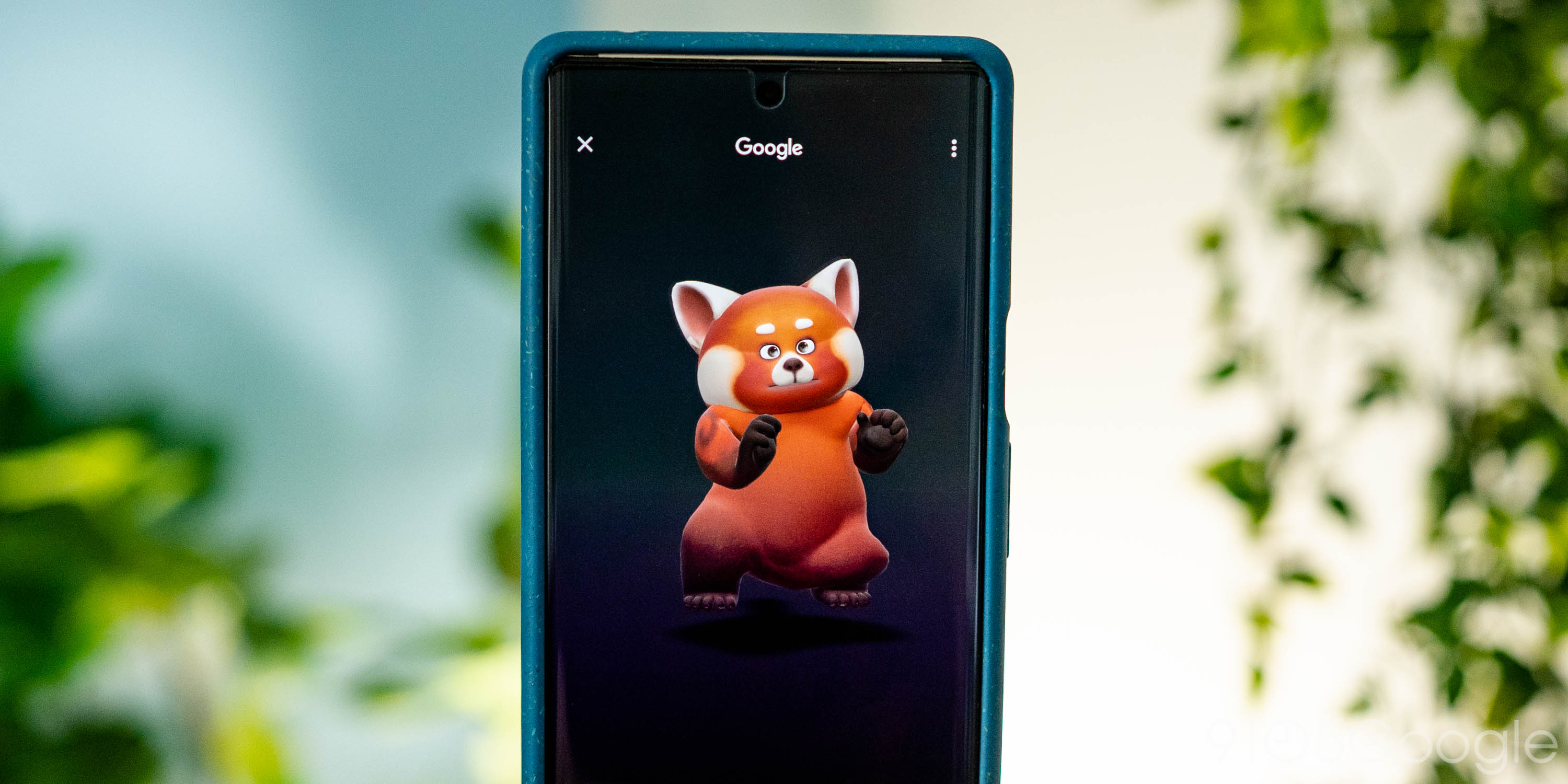 Google adds 3D Red Panda from 'Turning Red' - 9to5Google