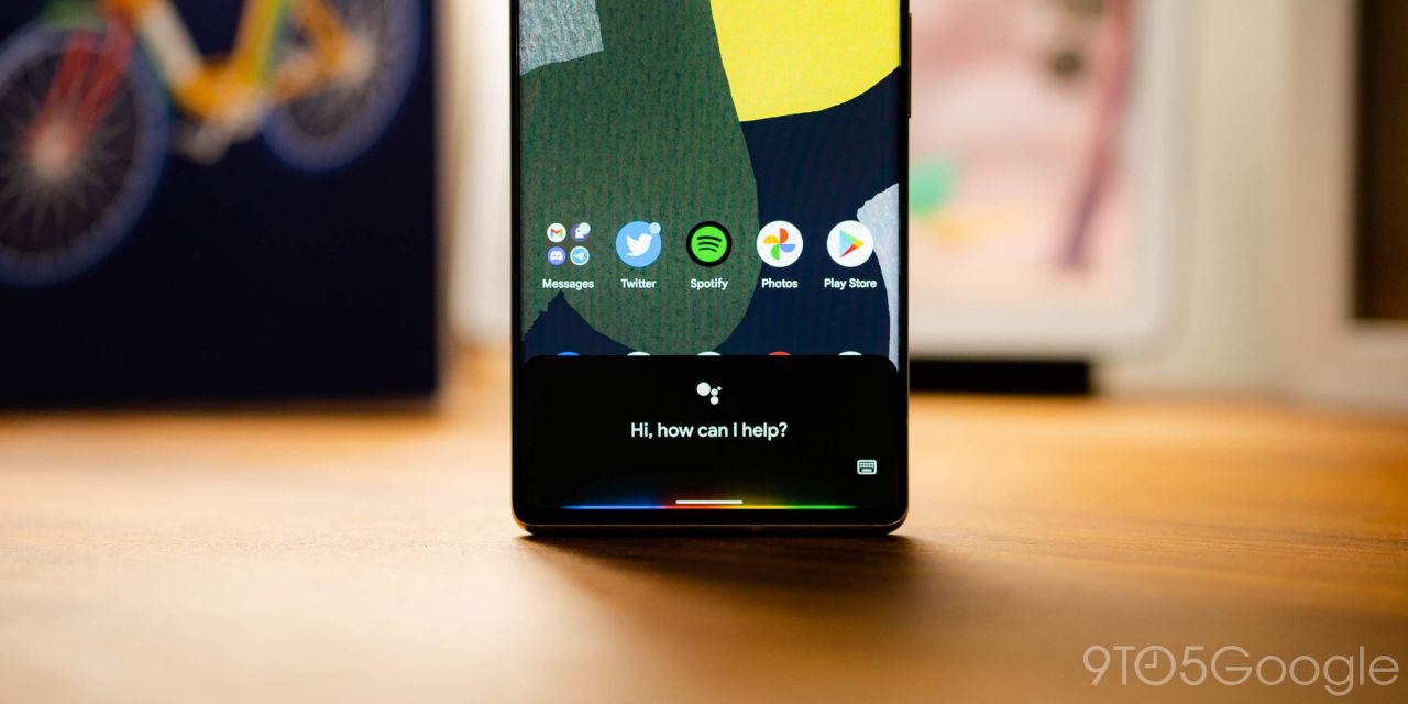 Next-generation Google Assistant on a Pixel phone