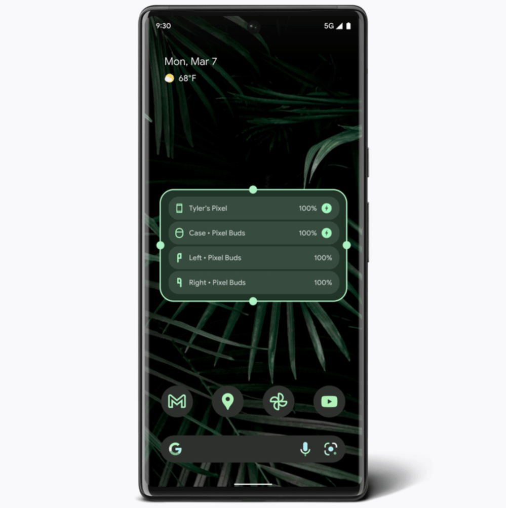 Android 12L with March Feature Drop rolling out to Pixel 6 - 9to5Google