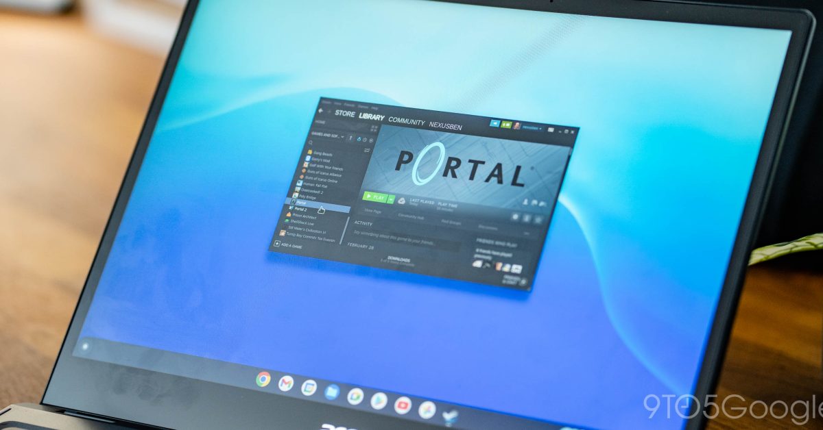 Google ending Steam for Chromebook support in 2026
