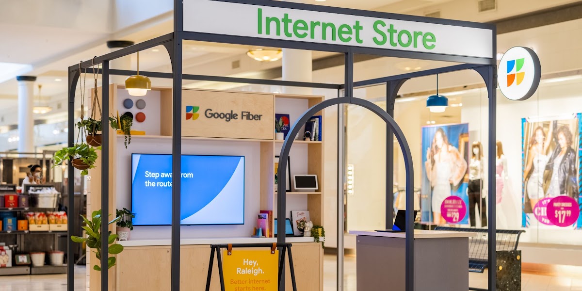Google Fiber Kiosk