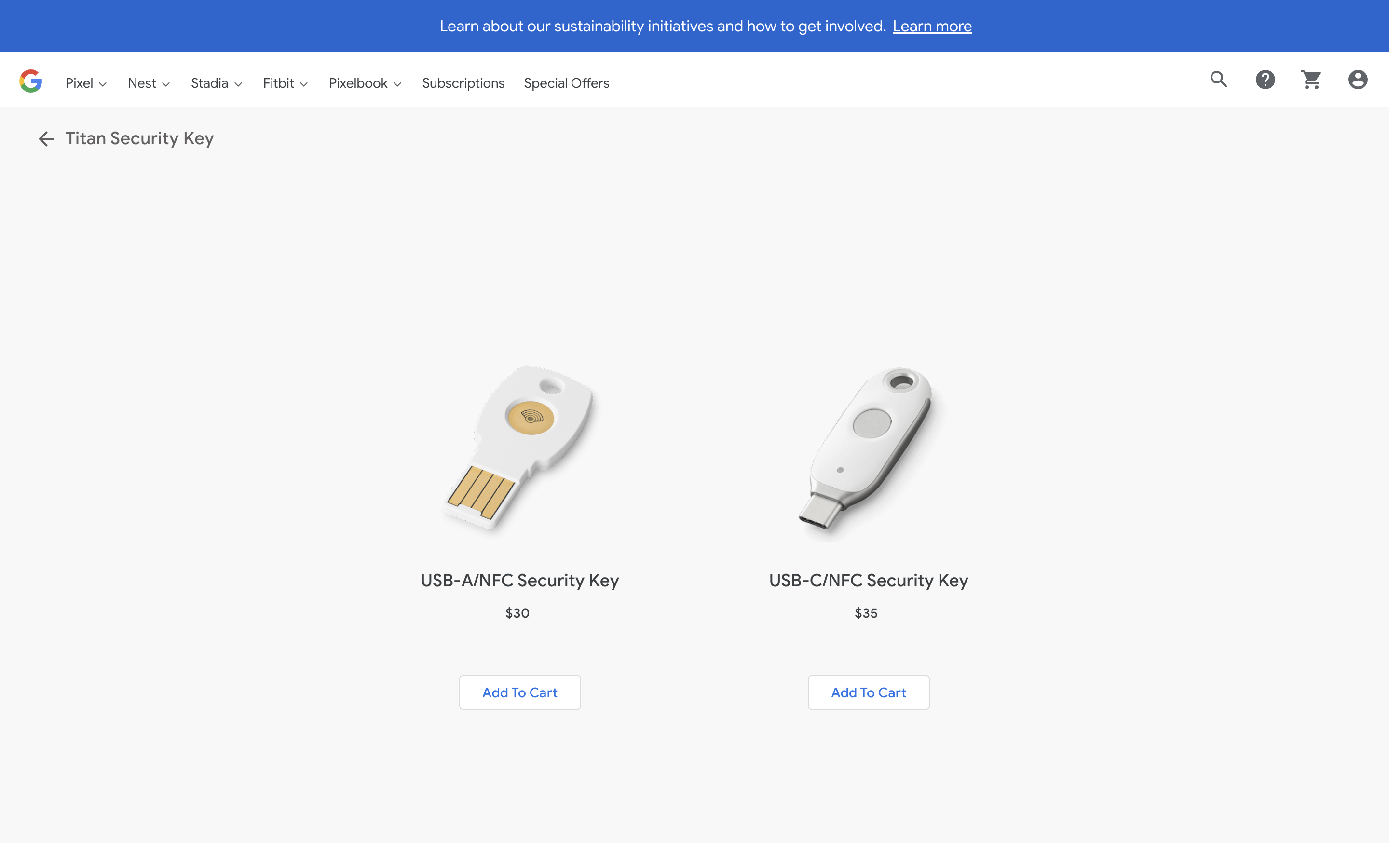 Google One free Titan Key