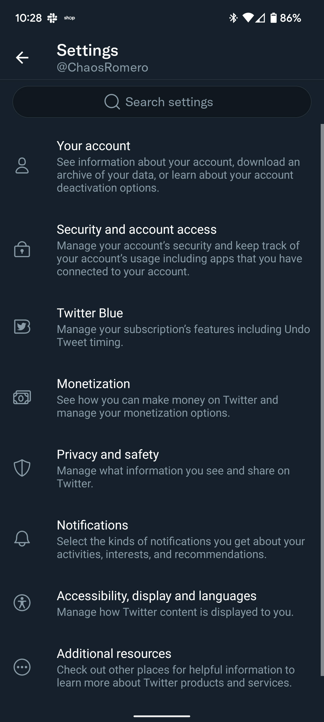 How to delete your Twitter account on Android