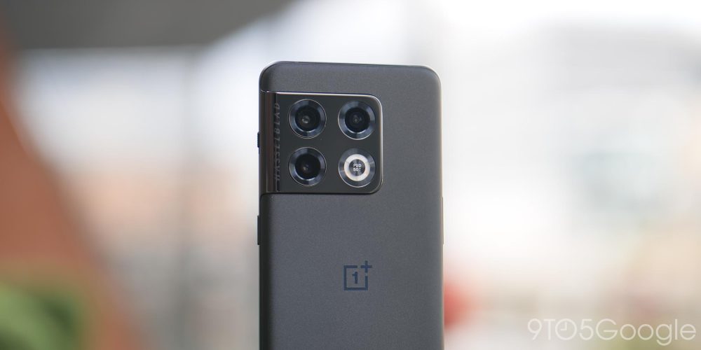 OnePlus 10 Pro Hasselblad certified camera setup in Volcanic Black