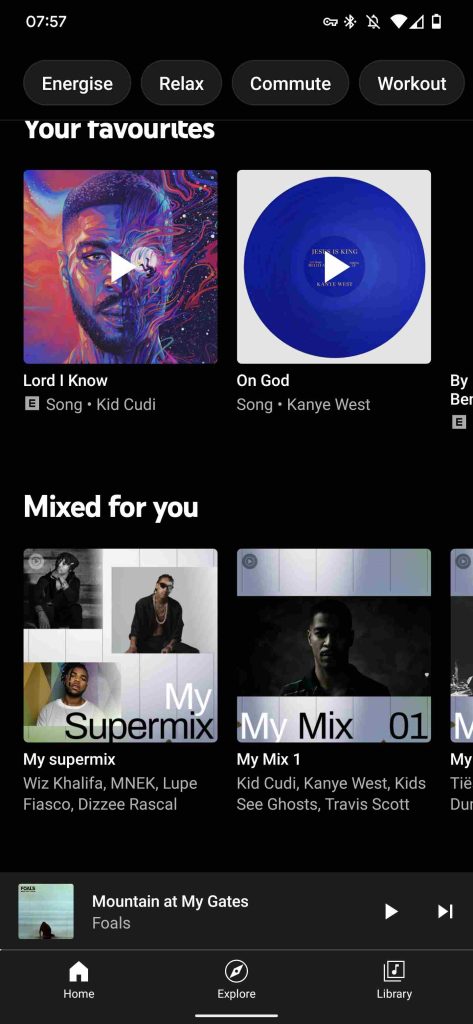 youtube music your mix covers