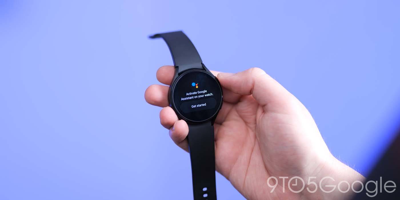 Google Assistant on Galaxy Watch 4 hands on Video 9to5Google