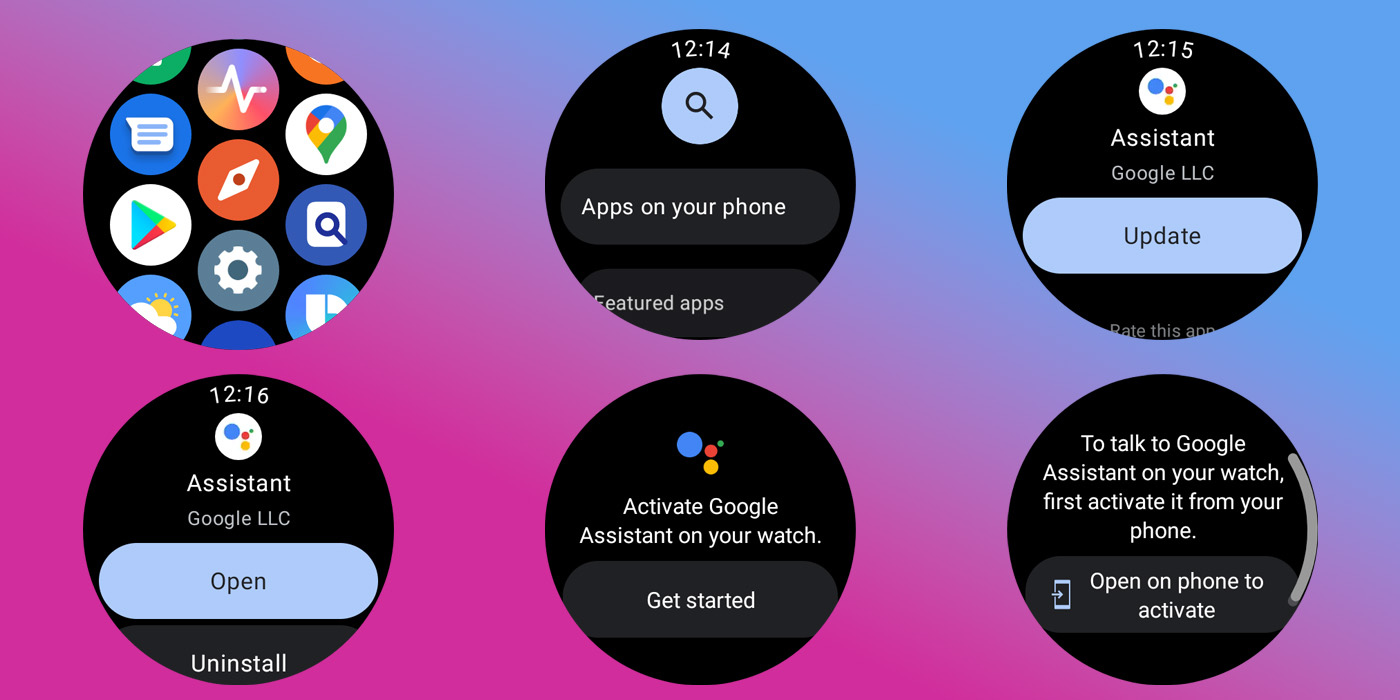 Install Google Assistant on Galaxy Watch 4