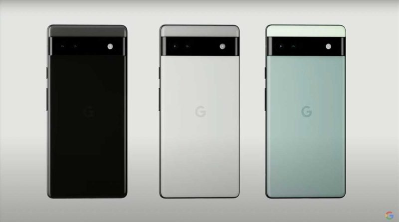 pixel 6a colors