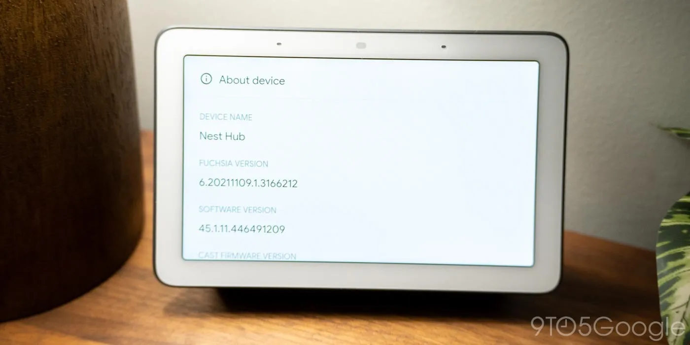 Google's 1st-gen Nest Hub now runs Fuchsia, the OS that might unify all of  Google's products one day - Liliputing