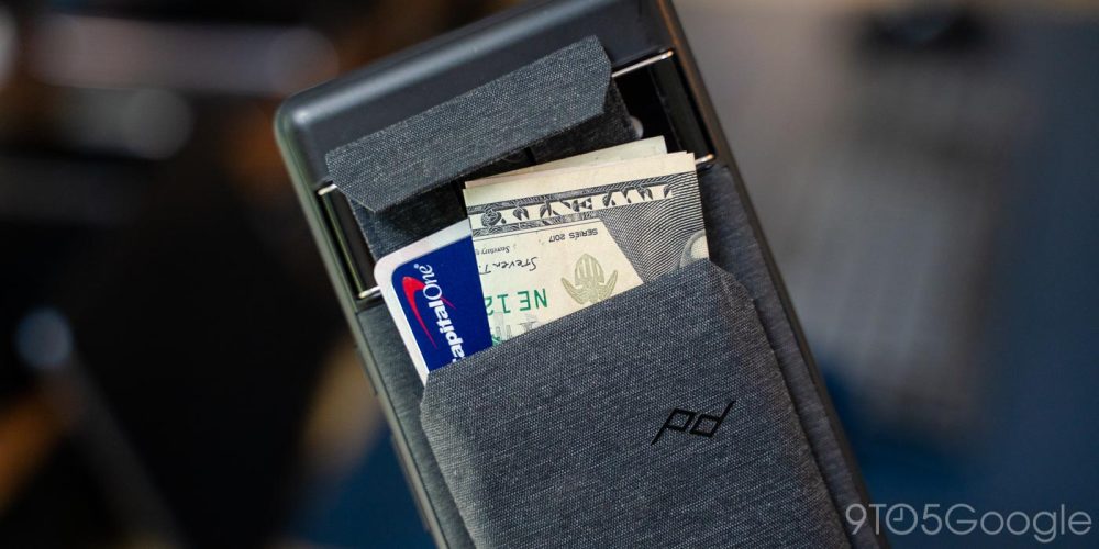 peak design pixel case wallet cash