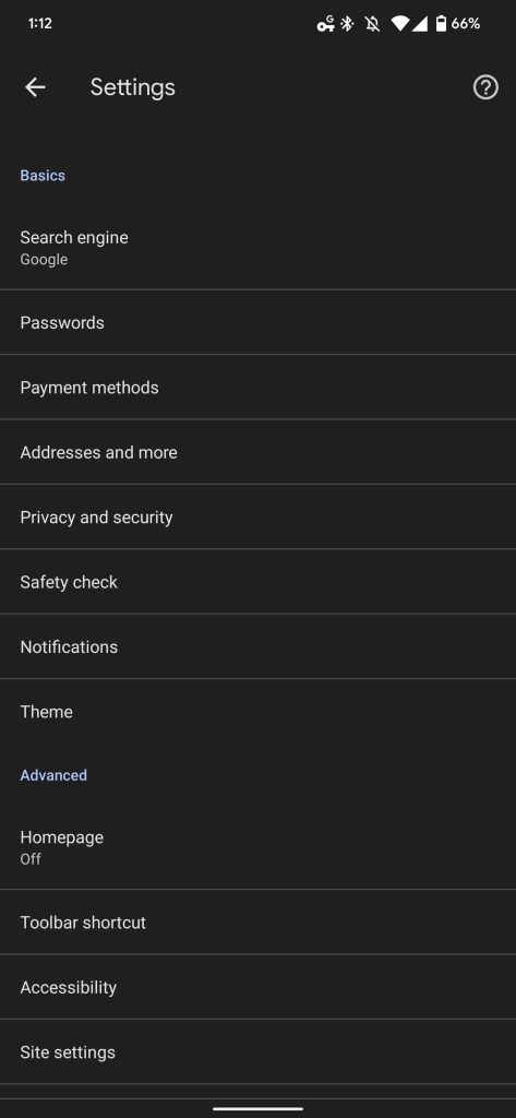 Google Password Manager sostituisce il menu Chrome su Android [U]