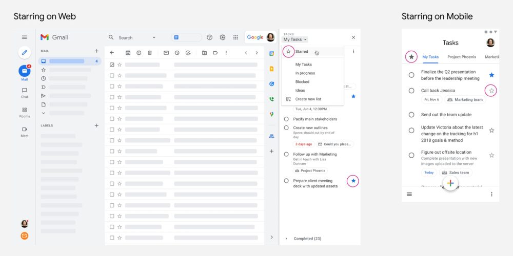 Google Tasks rolls out the ability to star important to-dos [U]